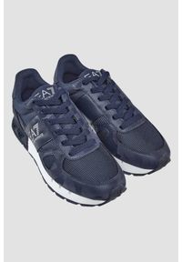 EA7 Emporio Armani - EA7 Granatowe sneakersy, Rozmiar 41 1/3. Kolor: niebieski #3
