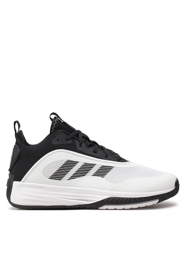 Adidas - Buty do koszykówki adidas. Kolor: biały. Sport: koszykówka