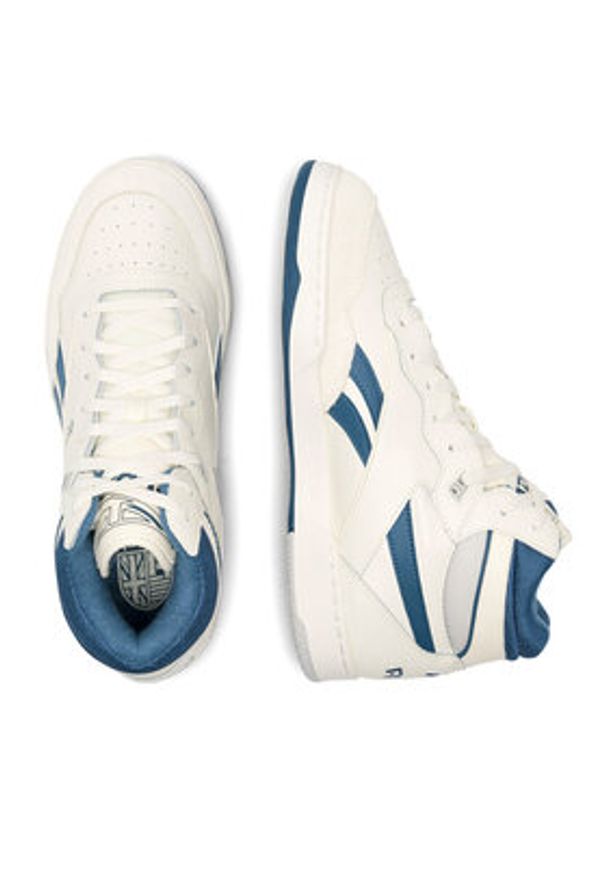 Reebok Sneakersy BB 4000 II Mid 100032749 Biały. Kolor: biały. Materiał: skóra