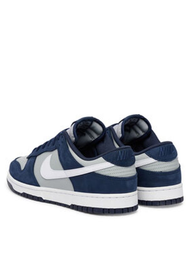 Nike Sneakersy Dunk Low IB3079 400 Granatowy. Kolor: niebieski. Materiał: nubuk, skóra