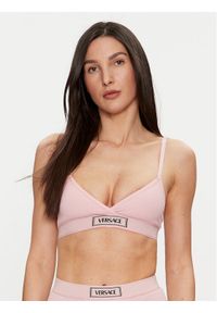 VERSACE - Versace Biustonosz braletka 1013503 Różowy. Kolor: różowy. Materiał: bawełna #1