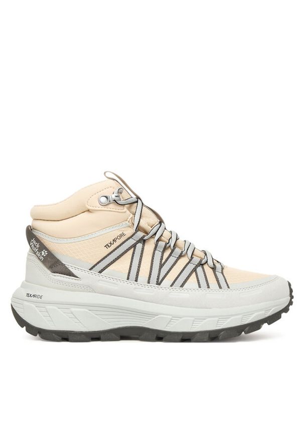Jack Wolfskin Trekkingi Wild Hike Texapore Mid A65580 Écru. Kolor: kremowy. Materiał: materiał