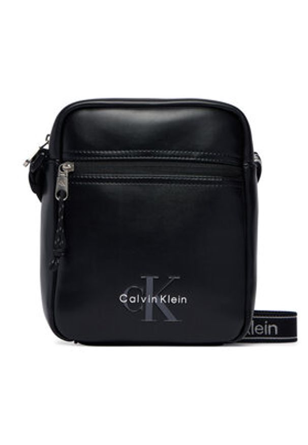 Calvin Klein Nerka Bold Logo Webbing LV04D3418G Czarny. Kolor: czarny. Materiał: materiał