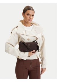 Guess Torebka Isobel Mini 00003059 27682 Brązowy. Kolor: brązowy. Materiał: skórzane #1