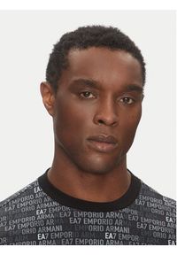 EA7 Emporio Armani T-Shirt 7M000208 AF12874 UC001 Czarny Regular Fit. Kolor: czarny. Materiał: bawełna #3