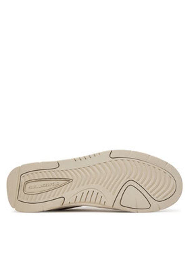 Karl Lagerfeld - KARL LAGERFELD Sneakersy Kourtney KL53026 Brązowy. Kolor: brązowy. Materiał: zamsz, skóra