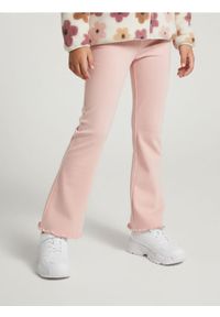 Sinsay - Spodnie dzwony - różowy. Kolor: różowy #1