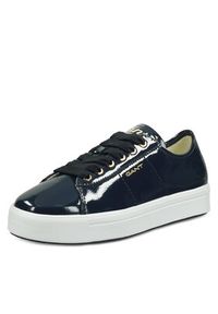 GANT - Gant Sneakersy 30531829 Granatowy. Kolor: niebieski. Materiał: lakier, skóra #5