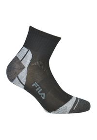 Fila Skarpetki Średnio Wysokie 3-Pak Czarne 39-42 Mieszanka Bawełniana. Kolor: czarny. Materiał: bawełna