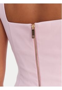 Fracomina Sukienka koktajlowa FR26SD2017W42901 Różowy Slim Fit. Kolor: różowy. Materiał: syntetyk. Styl: wizytowy #2