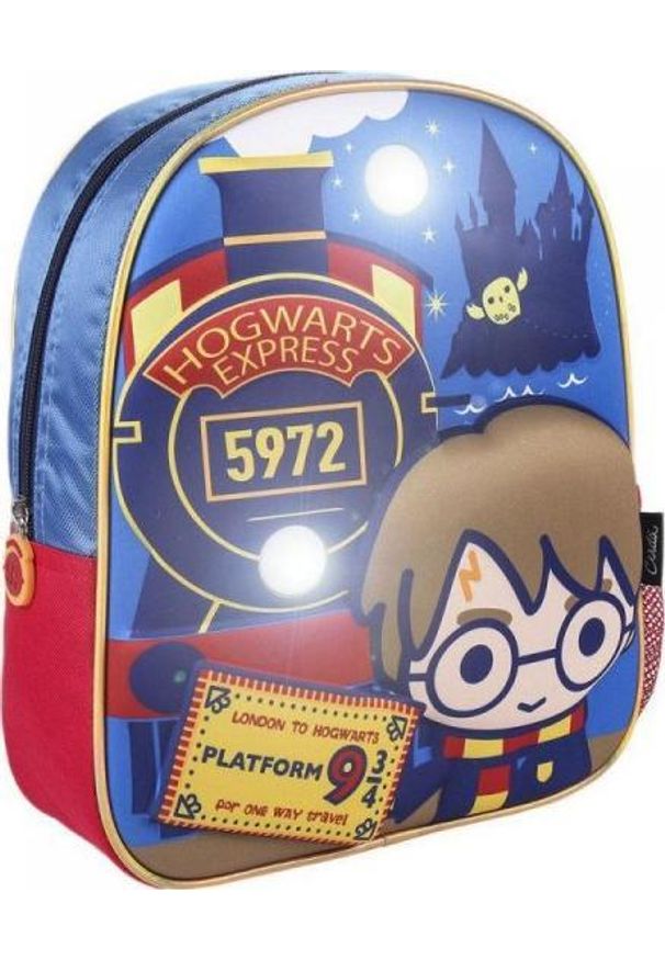 Harry Potter Plecak dziecięcy 3D Harry Potter Czerwony (25 x 31 x 1 cm). Kolor: czerwony