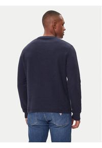 Guess Jeans Longsleeve M4BI77 KCII1 Granatowy Regular Fit. Kolor: niebieski. Materiał: bawełna. Długość rękawa: długi rękaw