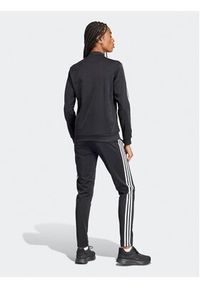 Adidas - adidas Dres Essentials 3-Stripes IJ8781 Czarny Slim Fit. Kolor: czarny. Materiał: syntetyk #4