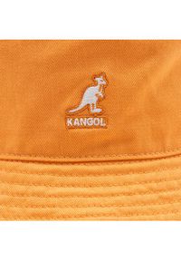 Kangol Kapelusz Bucket Washed K4224HT Pomarańczowy. Kolor: pomarańczowy. Materiał: materiał, bawełna