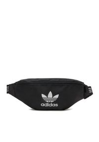 Adidas - adidas Saszetka nerka IW0939 Czarny. Kolor: czarny. Materiał: materiał