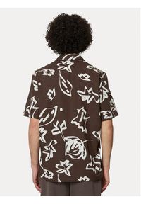 Marc O'Polo Denim Koszula 463 7354 41004 Brązowy Regular Fit. Typ kołnierza: polo. Kolor: brązowy. Materiał: bawełna #4