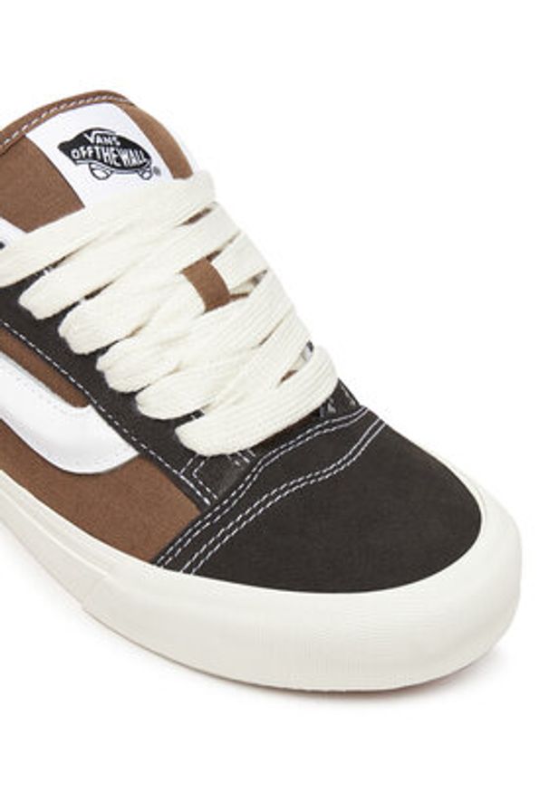 Vans Tenisówki Knu Skool VN000D22BW21 Brązowy. Kolor: brązowy. Materiał: zamsz, skóra