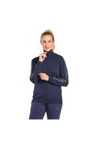 ERIMA - Damska bluza dresowa Erima Essential Team. Kolor: szary, niebieski, wielokolorowy. Materiał: dresówka. Sport: fitness