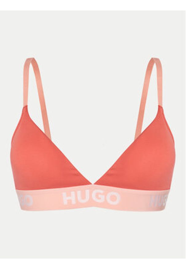 Hugo - HUGO Biustonosz braletka 50525383 Czerwony. Kolor: czerwony. Materiał: bawełna