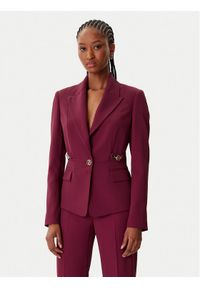 Artigli - ARTIGLI Marynarka ACGI002995 Bordowy Regular Fit. Kolor: czerwony. Materiał: syntetyk