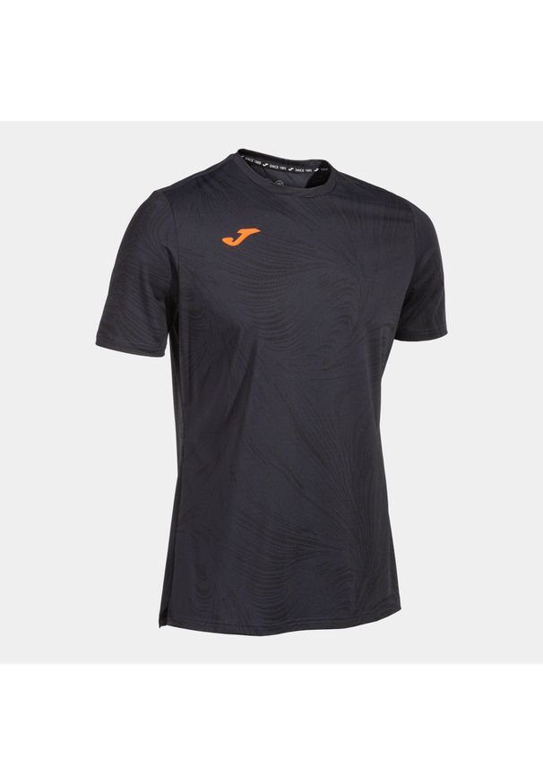 Koszulka treningowa męska Joma 103065100. Kolor: czarny. Materiał: poliester. Długość rękawa: krótki rękaw. Długość: krótkie