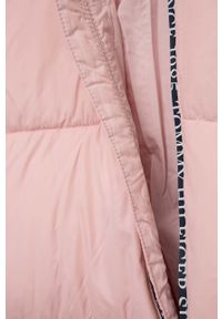 TOMMY HILFIGER - Tommy Hilfiger kombinezon niemowlęcy kolor różowy. Okazja: na co dzień. Kolor: różowy. Materiał: włókno, materiał. Styl: casual #3