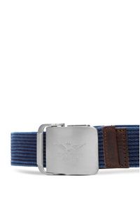 Aeronautica Militare Pasek 261CI0319UCT04306 Granatowy. Kolor: niebieski. Materiał: materiał #3
