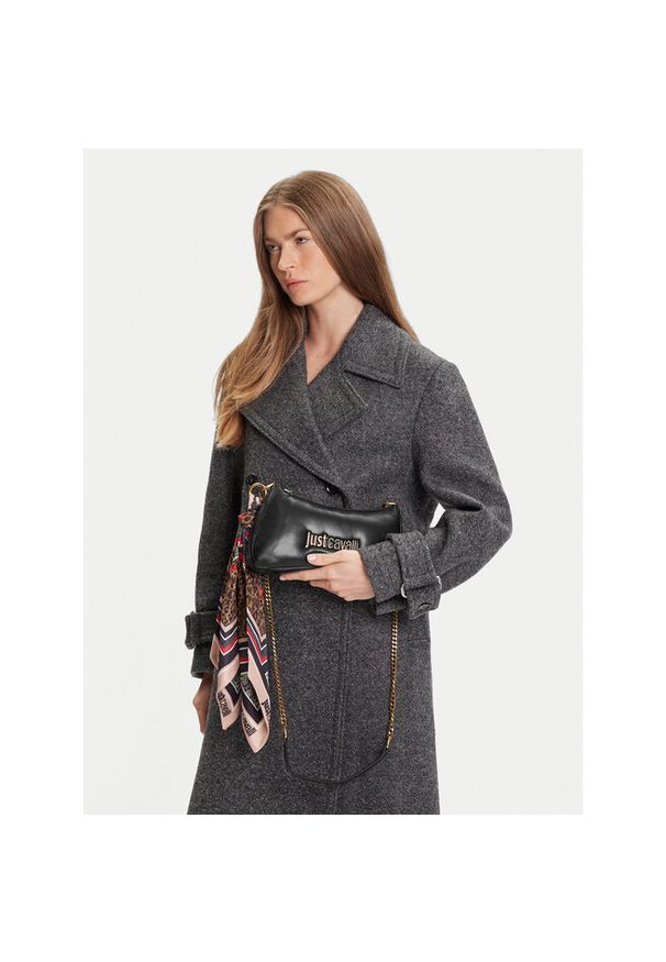 Torebka Just Cavalli. Kolor: czarny