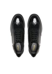 Clarks Oxfordy Havisham Oak 26178710 Czarny. Kolor: czarny. Materiał: lakier, skóra #4