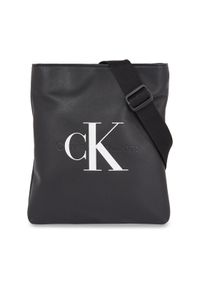 Calvin Klein Jeans Saszetka K50K511827 Czarny. Kolor: czarny. Materiał: skóra #1