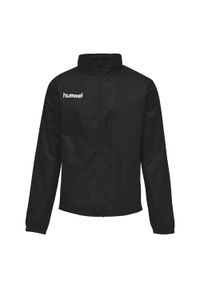 Kurtka Ortalion Hummel Promo Rain Jacket. Typ kołnierza: kaptur. Kolor: czarny