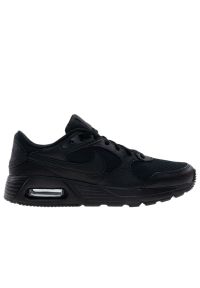 Buty męskie Nike Air Max SC CW4555-003 - czarne. Okazja: na co dzień. Kolor: czarny. Materiał: syntetyk, tkanina, skóra, guma. Szerokość cholewki: normalna. Wzór: aplikacja. Model: Nike Air Max