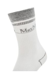 Max Mara Leisure Skarpety długie Gabarra 2426556018 Szary. Kolor: szary. Materiał: materiał, bawełna #3