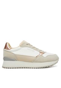 Sneakersy Napapijri. Kolor: beżowy