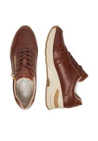 Rieker Sneakersy N9301-25 Brązowy. Kolor: brązowy. Materiał: skóra #4