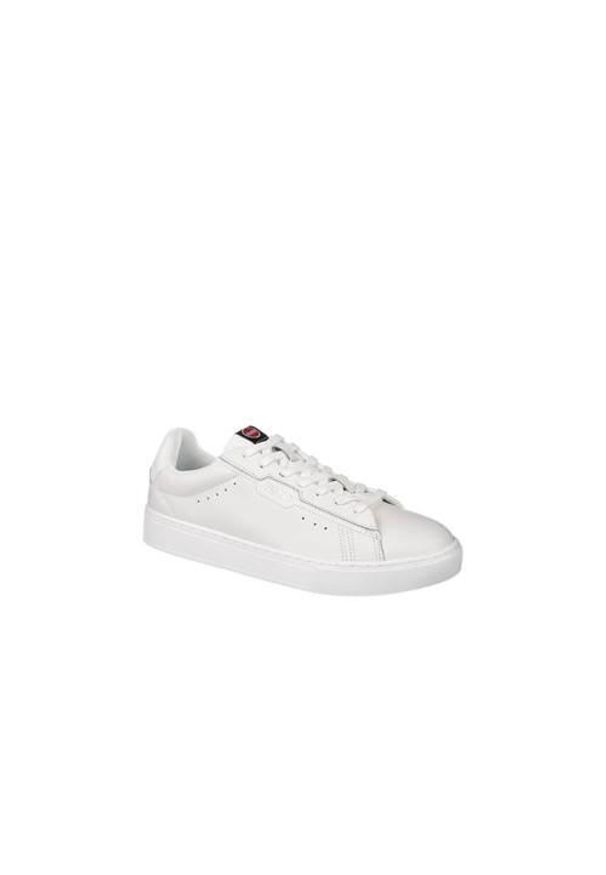 Buty do chodzenia męskie Colmar Bates. Zapięcie: sznurówki. Kolor: biały. Materiał: guma, skóra, tkanina, materiał, syntetyk. Szerokość cholewki: normalna. Sport: turystyka piesza