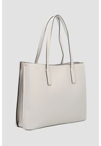 Guess - GUESS Biała damska torebka Girlfriend Tote. Kolor: biały. Styl: elegancki, casual