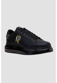 Karl Lagerfeld - KARL LAGERFELD Czarne sneakersy Neonft Lo Lace. Kolor: czarny #3