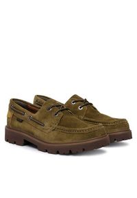 Clarks Półbuty Cleyhill Boat 26327952 Zielony. Kolor: zielony. Materiał: skóra, zamsz #2