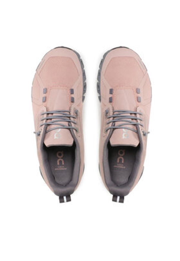 On Buty do biegania Cloud 5 Waterproof 5998527 Różowy. Kolor: różowy. Materiał: materiał