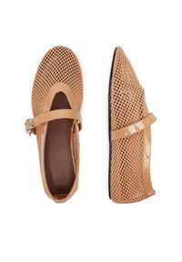 Badura Baleriny MIMOSA-SLT-24067P-52 Beżowy. Kolor: beżowy. Materiał: materiał #3