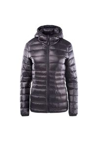 Iguana - Kurtka Ocieplana Damska Marcha. Kolor: czarny. Materiał: puch. Sport: turystyka piesza #1