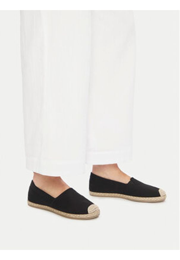 Jenny - JENNY Espadryle WSK1609-20 Czarny. Kolor: czarny. Materiał: materiał
