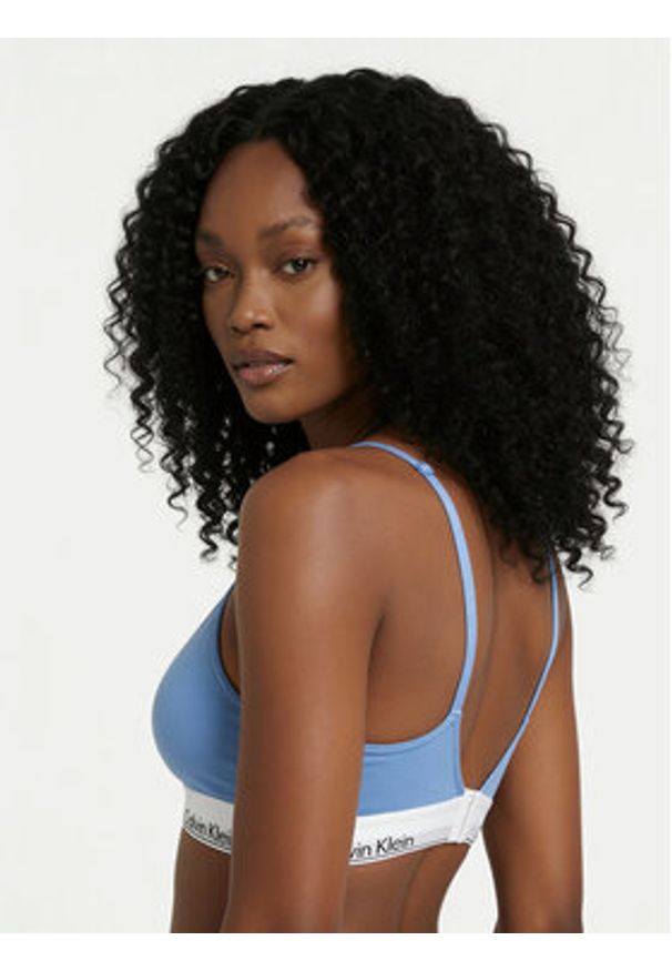 Calvin Klein Underwear Biustonosz do karmienia LV00QF8506 Błękitny. Kolor: niebieski. Materiał: bawełna