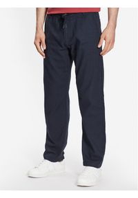 INDICODE Spodnie materiałowe Clio 60-301 Granatowy Regular Fit. Kolor: niebieski. Materiał: bawełna #1
