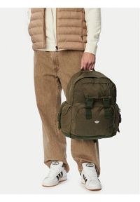 Adidas - adidas Plecak Backpack KQ6370 Zielony. Kolor: zielony. Materiał: materiał #1