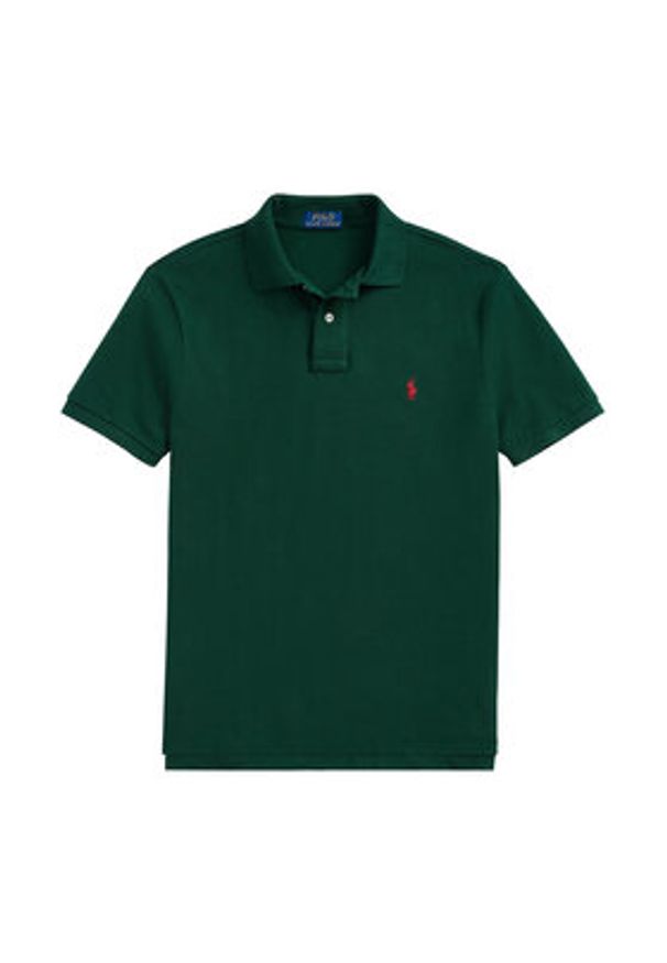 Polo Ralph Lauren Polo Core Replen 710782592 Zielony Custom Slim Fit. Typ kołnierza: polo. Kolor: zielony. Materiał: bawełna