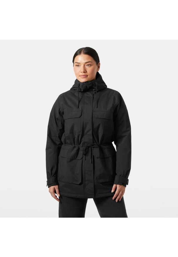Parka dla kobiet Helly Hansen Escape. Kolor: czarny. Sezon: zima, jesień