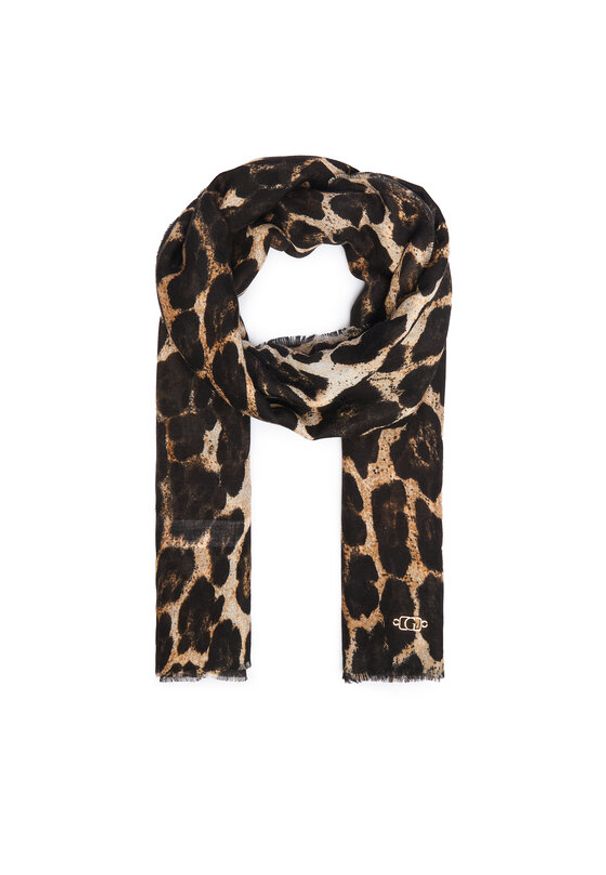 Guess Szal AW5533 POL03 Brązowy. Kolor: brązowy. Materiał: akryl