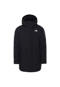 Kurtka The North Face Brooklyn 0A4M8XJK31 - czarna. Kolor: czarny. Materiał: polar, tkanina, puch, materiał, syntetyk. Długość rękawa: raglanowy rękaw